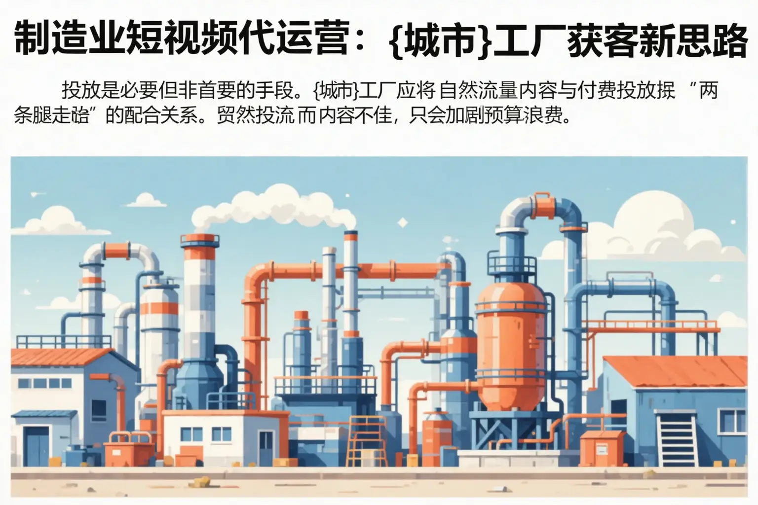 制造业短视频代运营：金牛工厂获客新思路