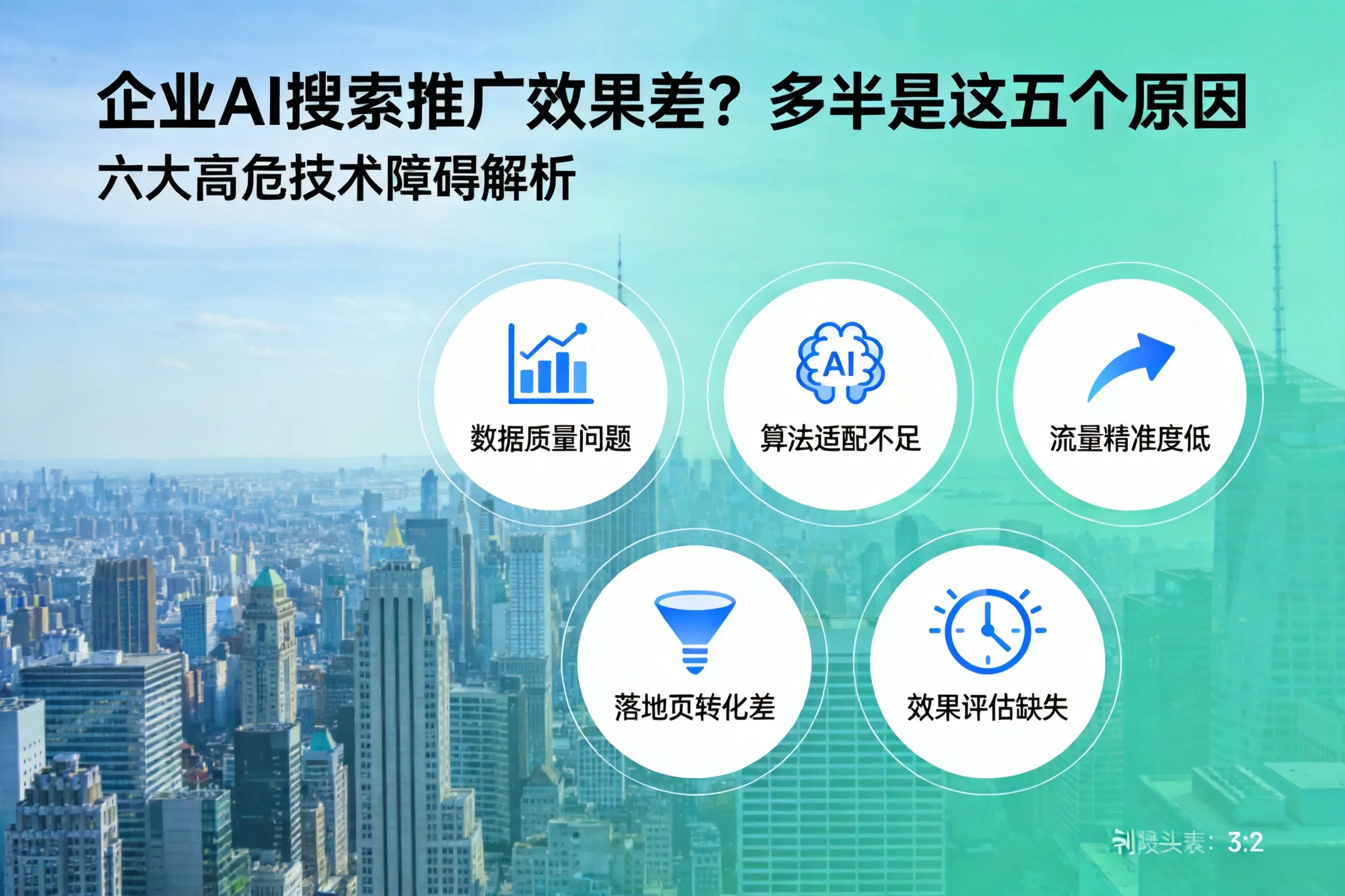 金牛企业AI搜索推广效果差？多半是这五个原因